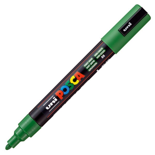 Posca popisovač PC-5M, 1,8 - 2,5 mm, lesní zeleň (88)