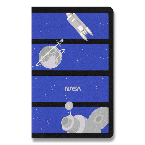 Zápisník Moleskine NASA-inspired Volant - měkké desky, L, čistý