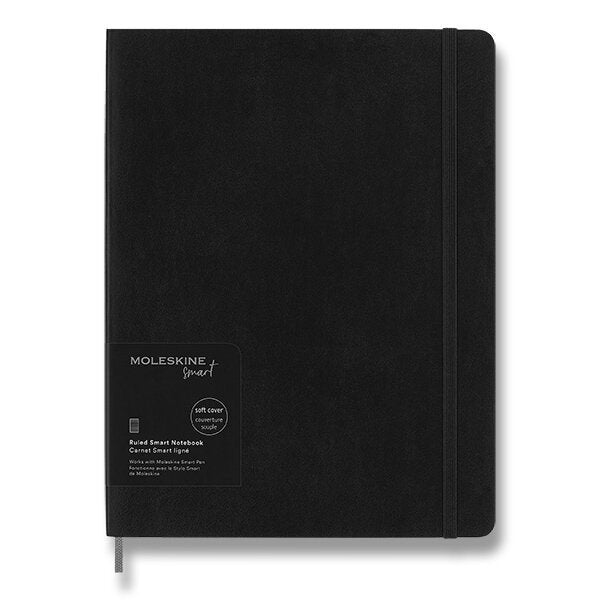 Zápisník Moleskine Smart - XL, linkovaný, měkké desky