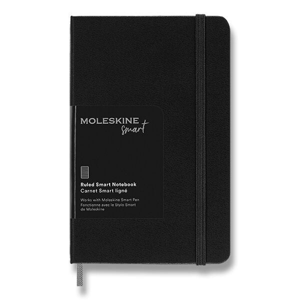 Zápisník Moleskine Smart - S, linkovaný, tvrdé desky