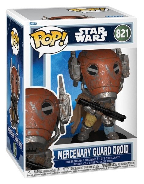 Funko POP: Star Wars - Mercenary Guard Droid #821