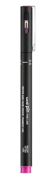 Kreativní liner PIN 05, 0,5 mm, růžový