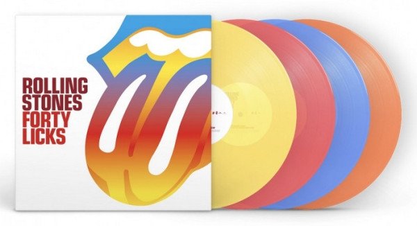 4LP The Rolling Stones: Forty Licks (Colour Vinyl)