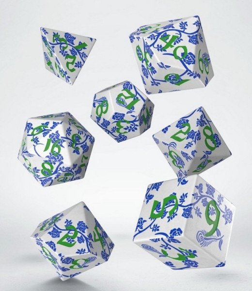 Sada kostek - Full art - Porcelánové