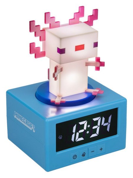 Minecraft Budík Axolotl