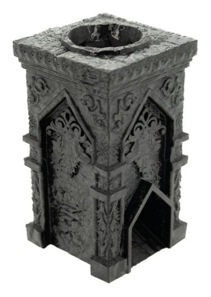 Vež na házení kostek - 7,5 x 7,5 x 12,5 cm - Plast