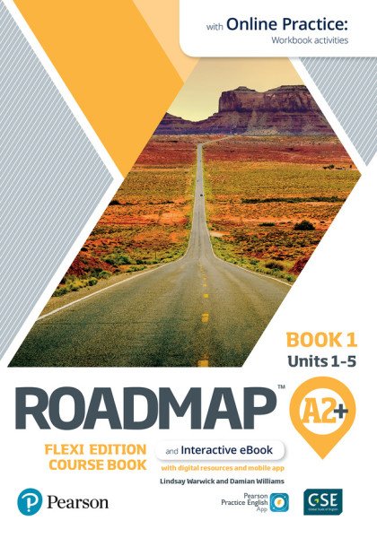 Roadmap A2+ Flexi Course Book 1 with eBook and Online Practice