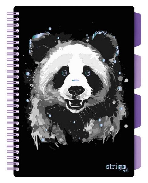 Blok SP B5, 100l, 80g, linka - Panda