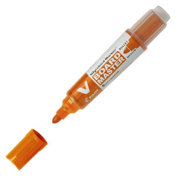 Popisovač na bílé tabule Pilot V Board Master - oranžový