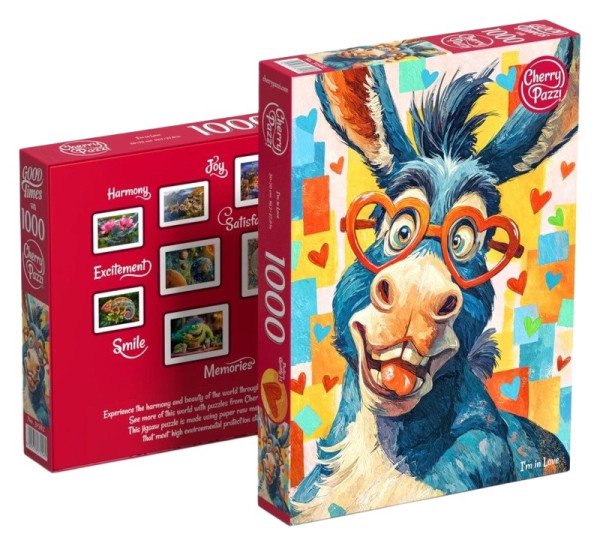 Puzzle Cherry Pazzi I´m in Love 1000 dílků