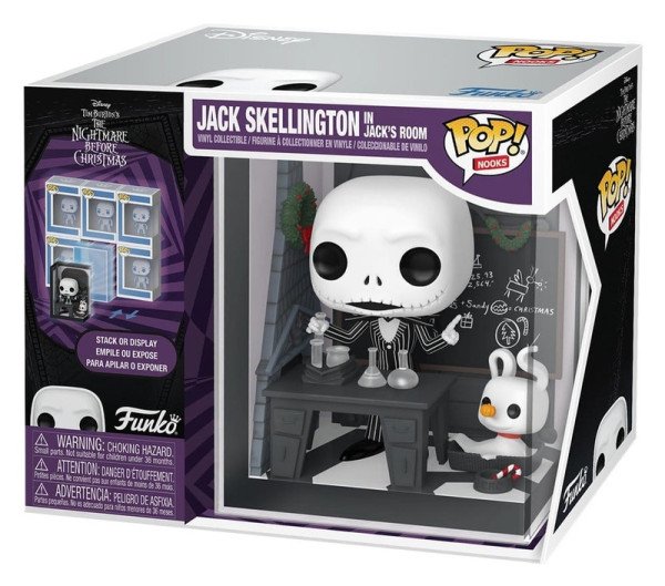 Funko POP Nooks: The Nightmare Before Christmas - Jack Skellington In Jack´s Room