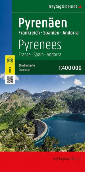 Pyreneje 1:400 000 / automapa (2026)