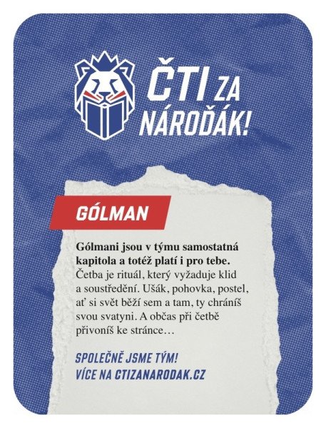 Kartička s pozicí v nároďáku (sada po 8 kusech)