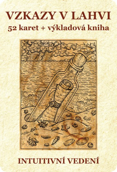 Vzkazy v lahvi - 52 karet + výkladová kniha (2026)