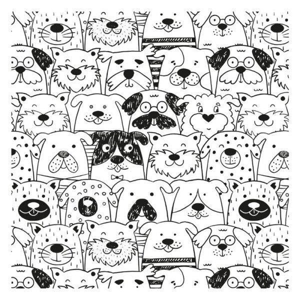 Ubrus do výtvarné výchovy 65x50cm Pets