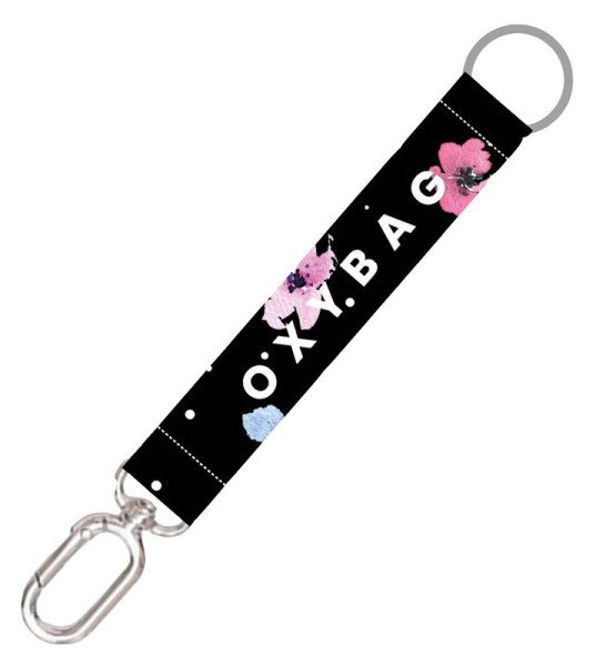 Krátká klíčenka s karabinkou Flowers