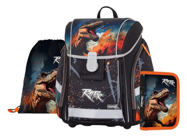 Školní set 3ks PREMIUM LIGHT Dino