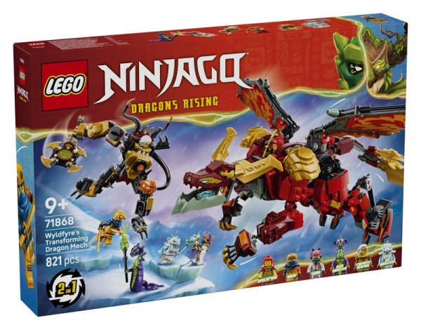 LEGO® NINJAGO® 71868 Wyldfyre a transformační dračí oblek