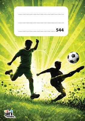 Školní sešit 544 (A5) Fotbal
