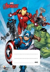 Školní sešit 440 (A4) Avengers
