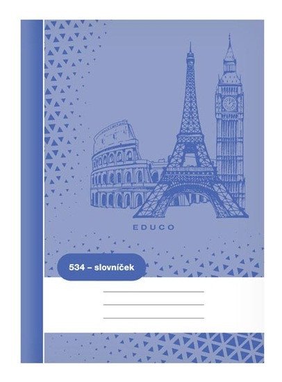 Školní sešit BASE 534 slovníček