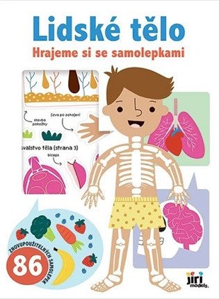 Lidské tělo - Hrajeme si se samolepkami