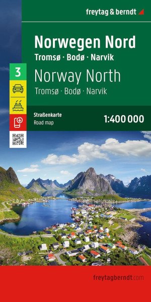 Severní Norsko 1:400 000 / automapa (2026)