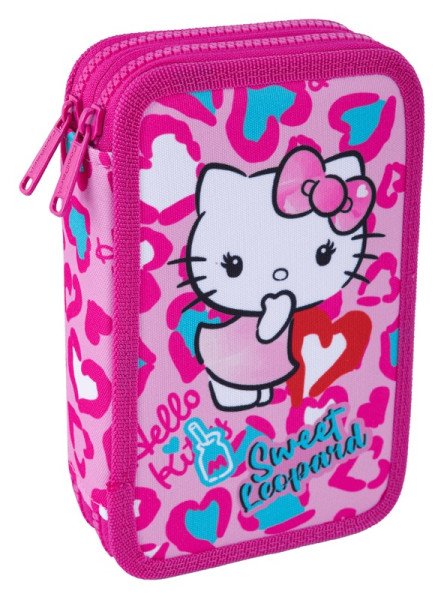 Penál Jumper 2, Hello Kitty Pink 2, plný, PES