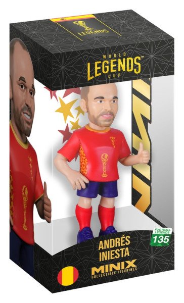 MINIX Football Legends: World Cup Legends Spain - Andrés Iniesta #135