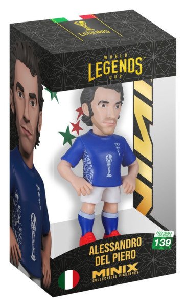 MINIX Football Legends: World Cup Legends Italy - Alessandro Del Piero #139