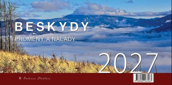Kalendář 2027 Beskydy / Proměny a nálady - stolní
