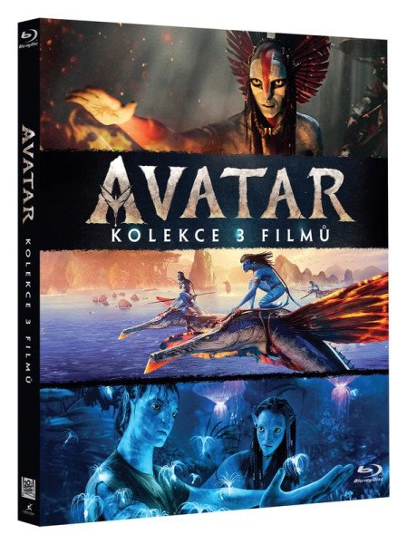 Avatar kolekce 3 filmů 3BD