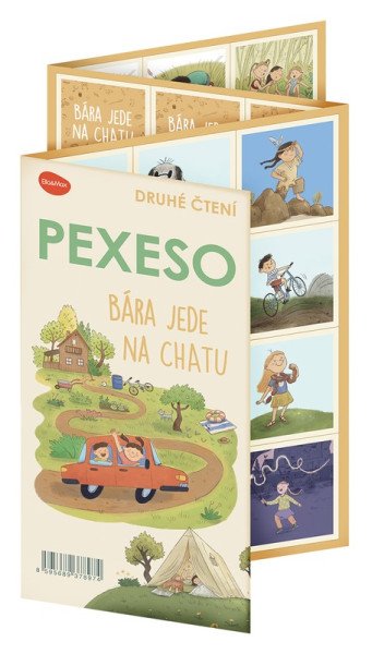 Pexeso - Bára jede na chatu