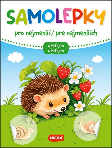 Samolepky pro nejmenší / Samolepky pre najmenších - s ježkem / s ježkom (CZ/SK vydanie) (2026)