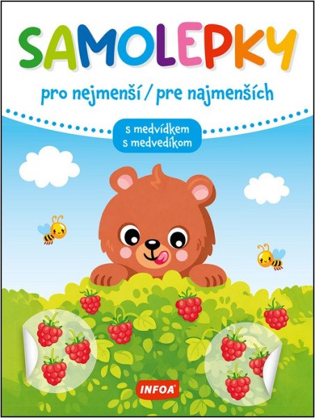 Samolepky pro nejmenší / Samolepky pre najmenších - s medvídkem / s medvedíkom (CZ/SK vydanie) (2026)