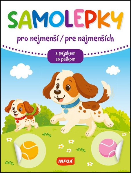 Samolepky pro nejmenší / Samolepky pre najmenších - s pejskem / so psíkom (CZ/SK vydanie) (2026)