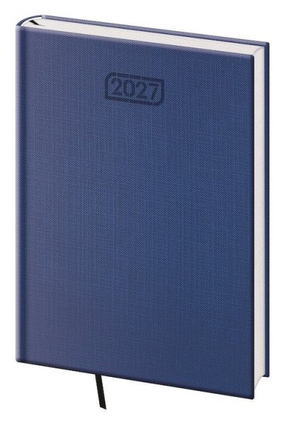 Diář 2027 denní A5 Zephir - modrá