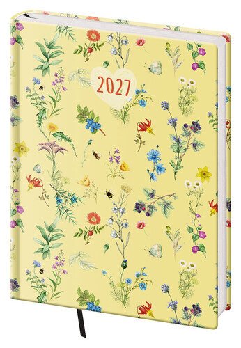 Diář 2027 denní B6 Vario - Botanica