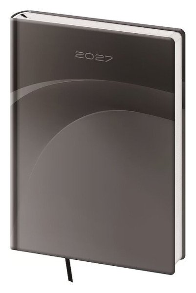 Diář 2027 denní A5 Vario - 3 GREY WAVE