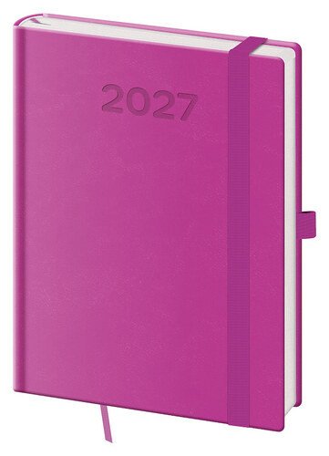 Diář 2027 denní B6 Print Pop - fialová