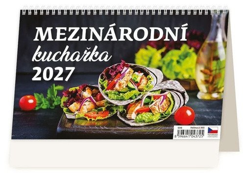 Kalendář stolní 2027 - Mezinárodní kuchařka