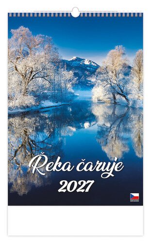 Kalendář nástěnný 2027 - Řeka čaruje