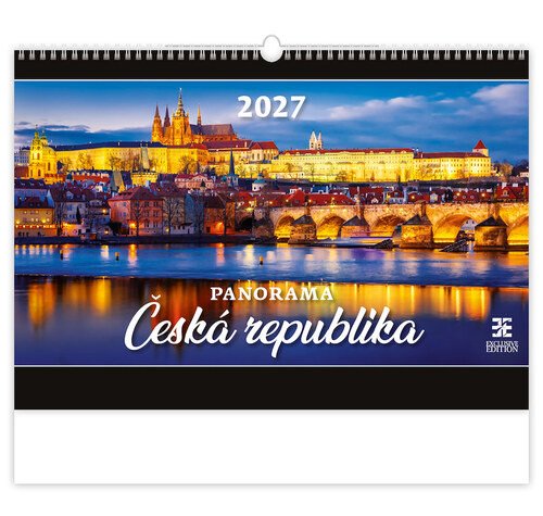 Kalendář nástěnný 2027 Panorama – Česká republika