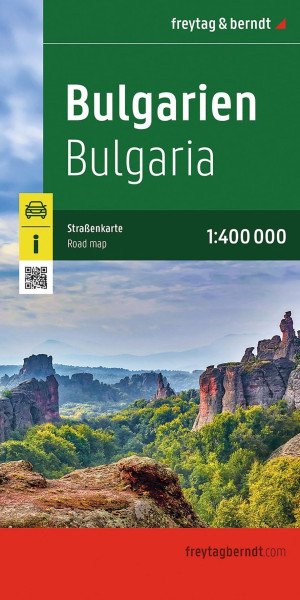 Bulharsko 1:400 000 / silniční mapa (2026)