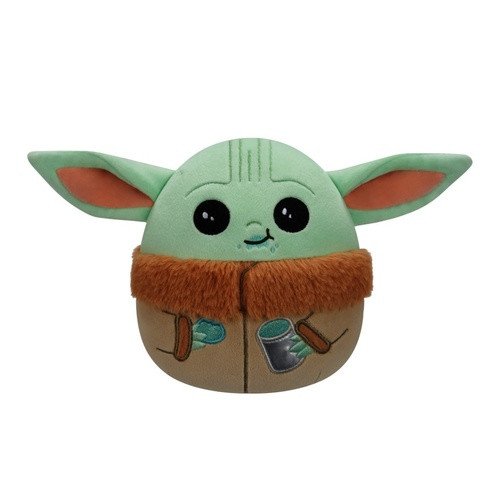 Squishmallows Star Wars - Grogu se sušenkami 20 cm