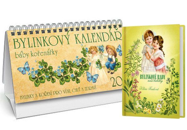 Kalendář 2027 Bylinkový + Bylinkové rady naší babičky