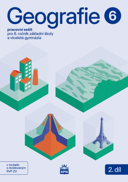 Geografie pro 6. ročník ZŠ – Pracovní sešit 2. díl (2026)