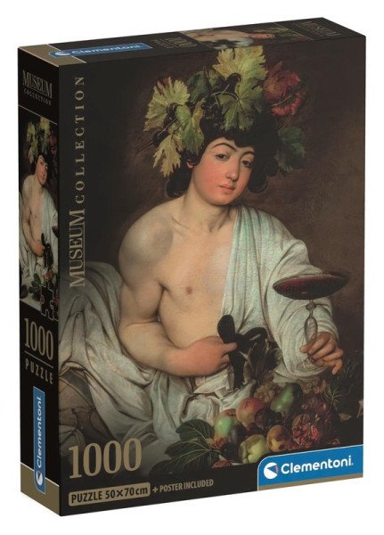Puzzle Museum: Caravaggio - Bakchus 1000 dílků