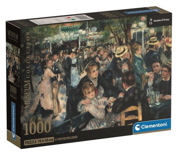 Puzzle Museum: Bal du Moulin de la Galette 1000 dílků