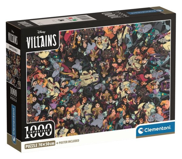 Puzzle Impossible: Disney Villains 1000 dílků